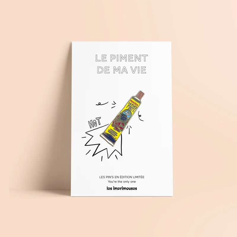 Pin’s Harissa - Le Piment de ma vie