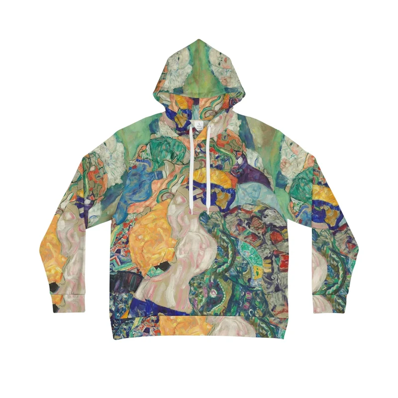 Baby 1917 by Gustav Klimt Art Hoodie