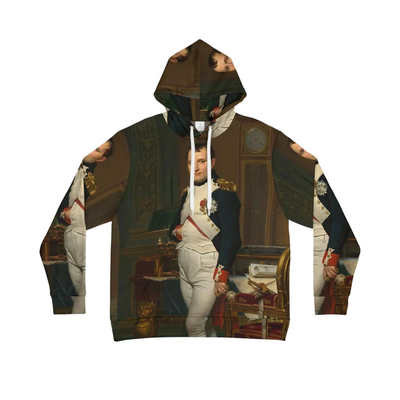 Emperor Napoleon in His Study at the Tuileries Hoodie