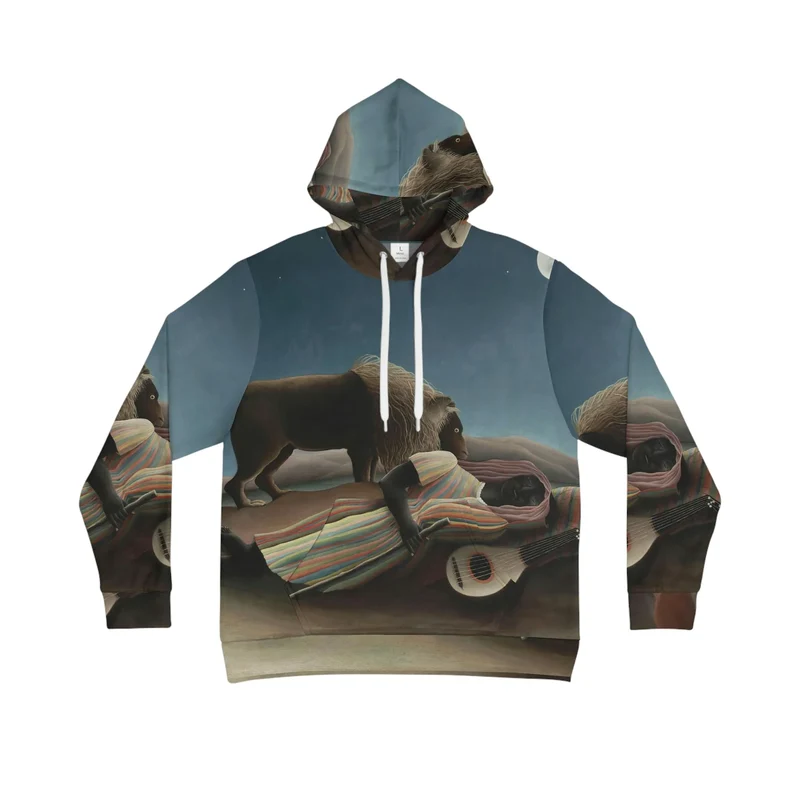 The Sleeping Gypsy Henri Rousseau Hoodie