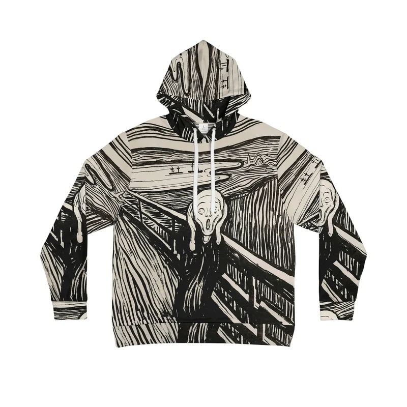 The Scream 1893 Edvard Munch Art Hoodie