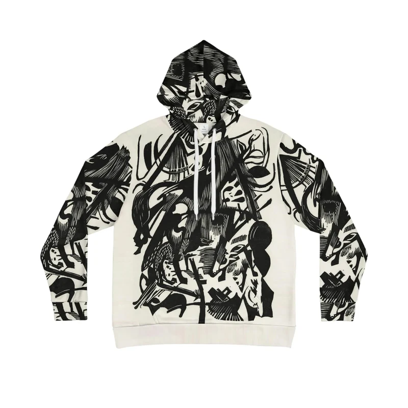 Birth of the Wolves by Franz Marc Hoodie