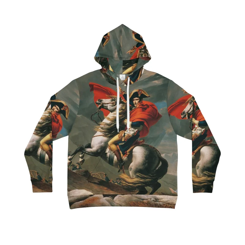 Napoleon Crossing the Alps Hoodie
