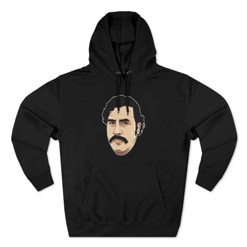 Don Pablo Escobar Drawing Art Pullover Hoodie