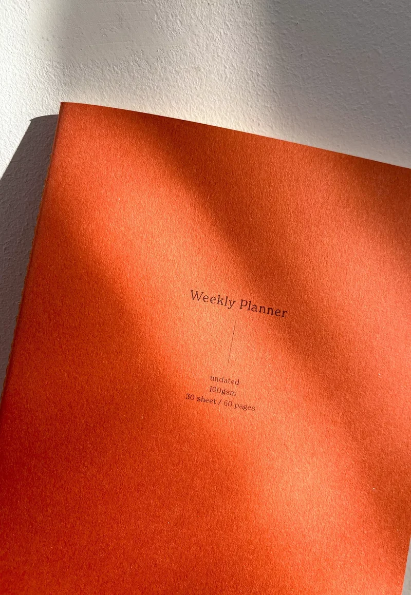 Agenda hebdomadaire Série Vita - Paprika - Fin Studio