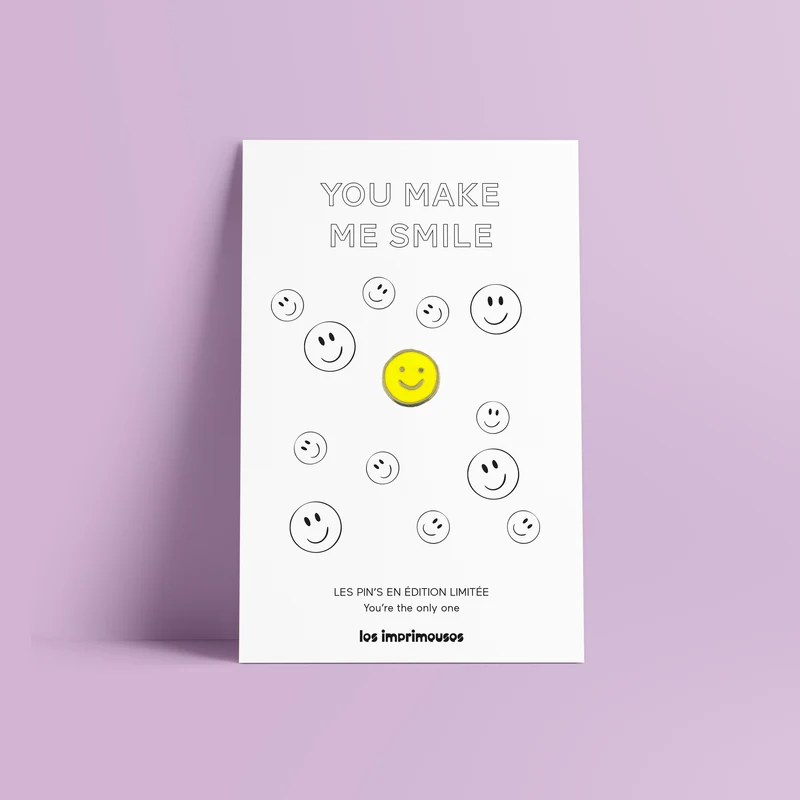 Pin's Smiley - You Make Me Smile