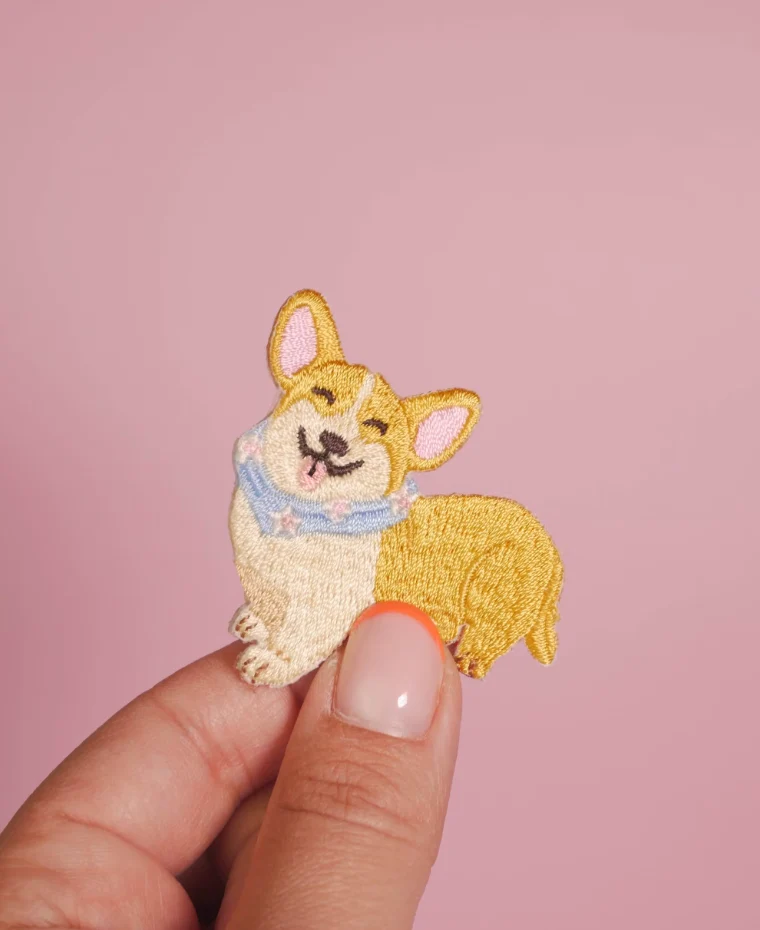 Patch Thermocollant Chien Corgi - Malicieuse