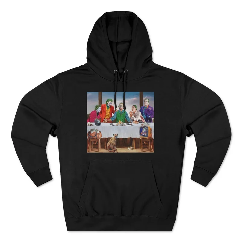 Clowns Movie Characters Jokers Art Pullover Hoodie