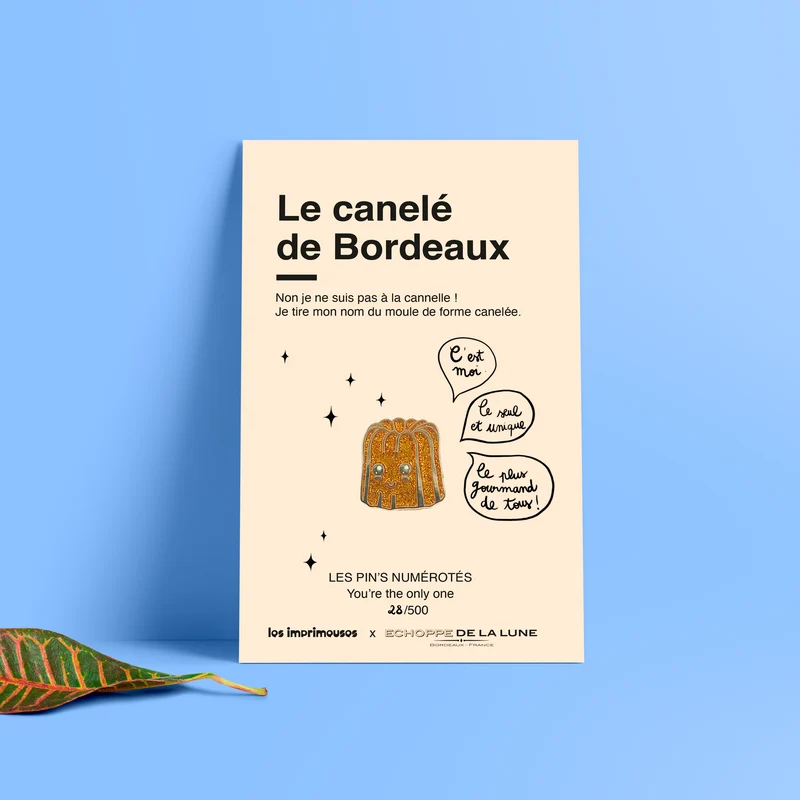 Pin's - Canelé - Echoppe de la Lune