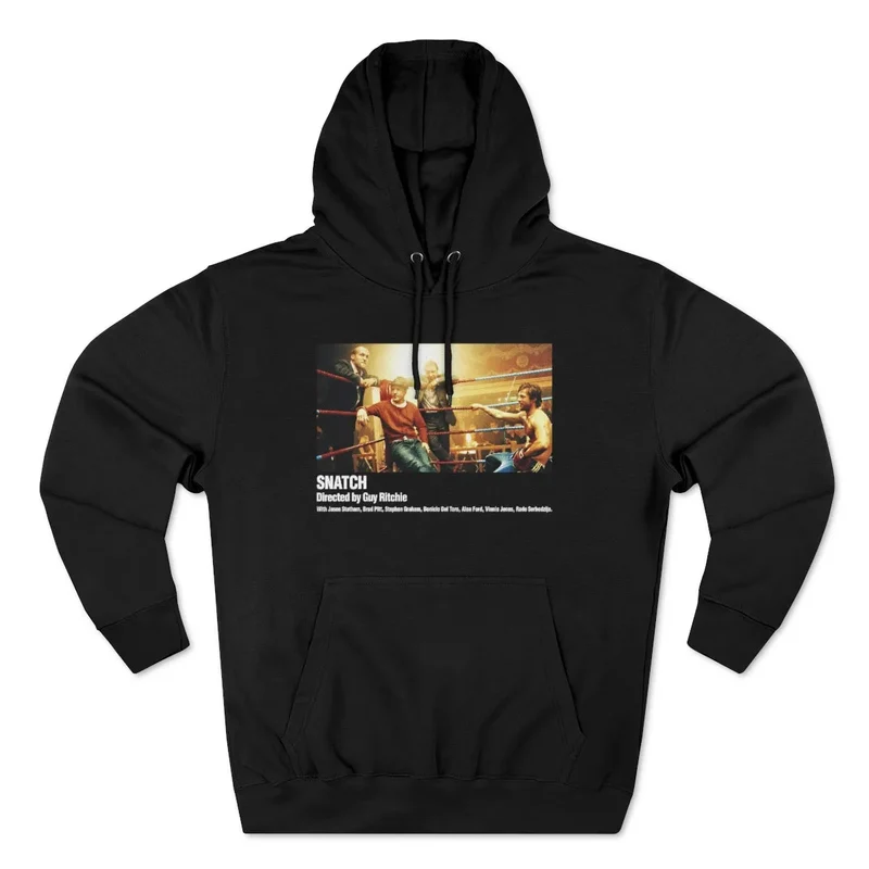 Snatch Behind The Scenes Directed By Guy Ritchie Pullover Hoodie