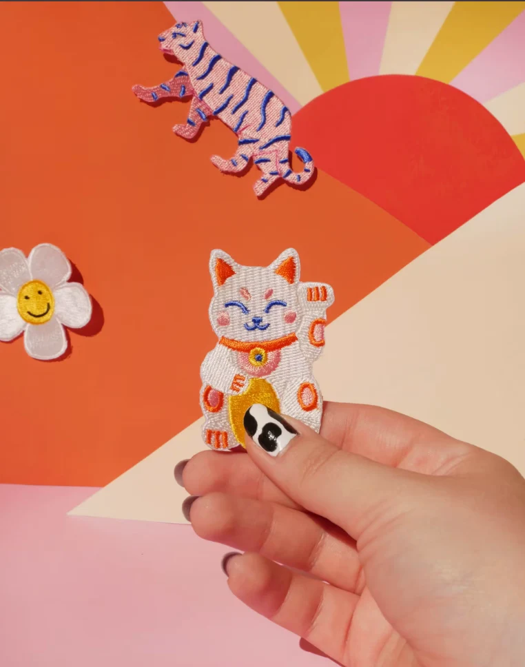 Patch Thermocollant Lucky Cat - Malicieuse