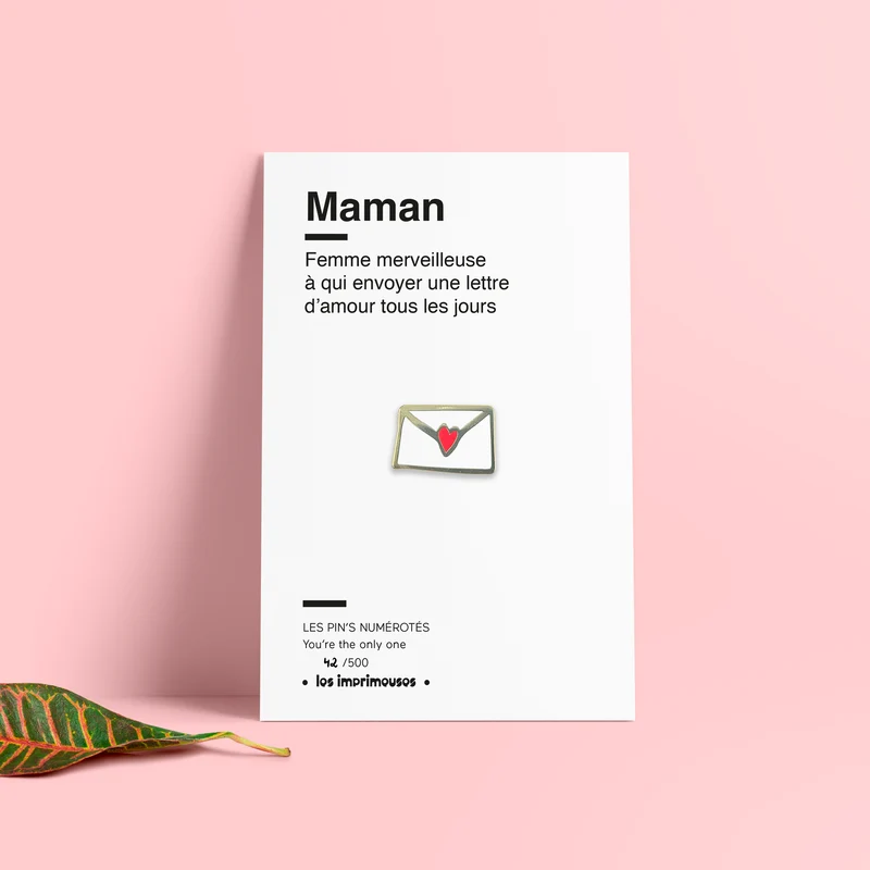 Pin’s Lettre - Maman (Fête des Mères)