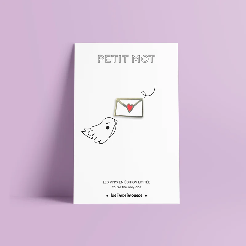 Pin's Lettre - Petit mot
