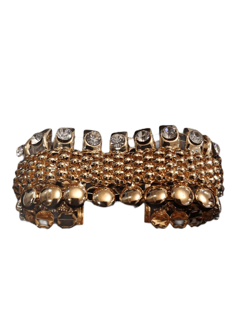 Bracelet bijou fantaisie doré femme