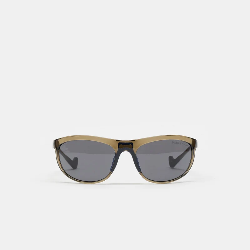 Takeyoshi Altitude Master Sunglasses in Liquid Moss/D+ Water Gray