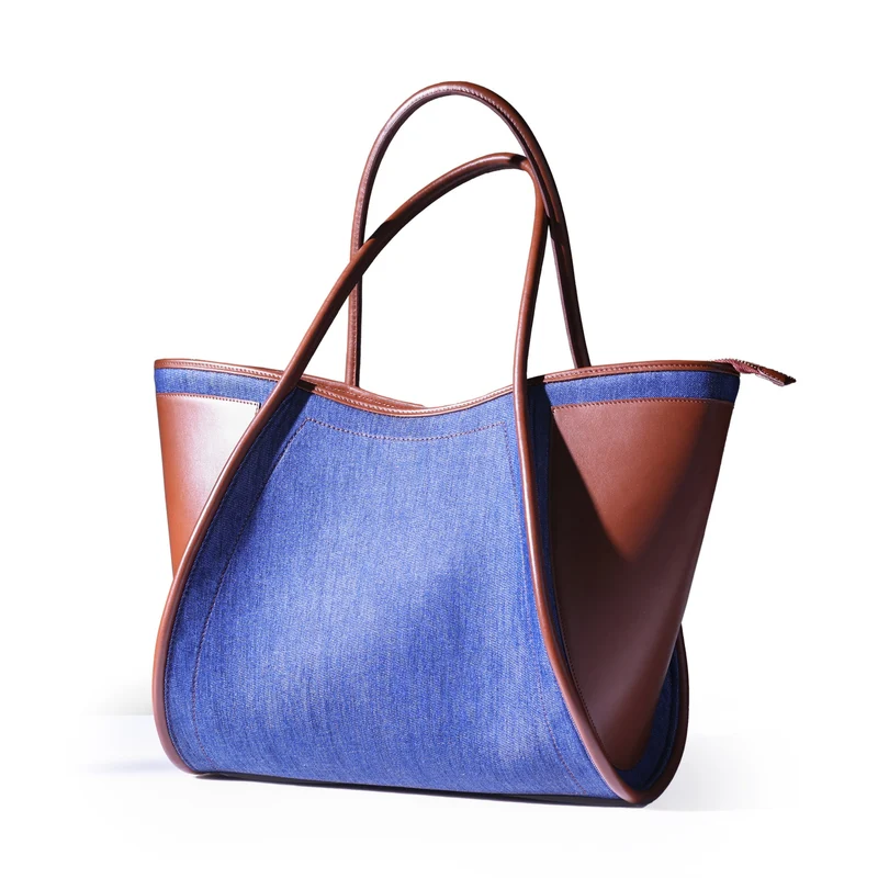 Cabas Jean - Bleu