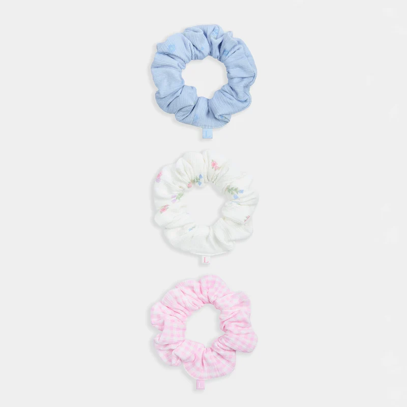 Chouchous Imprimés (3er-Pack) - Multicolore