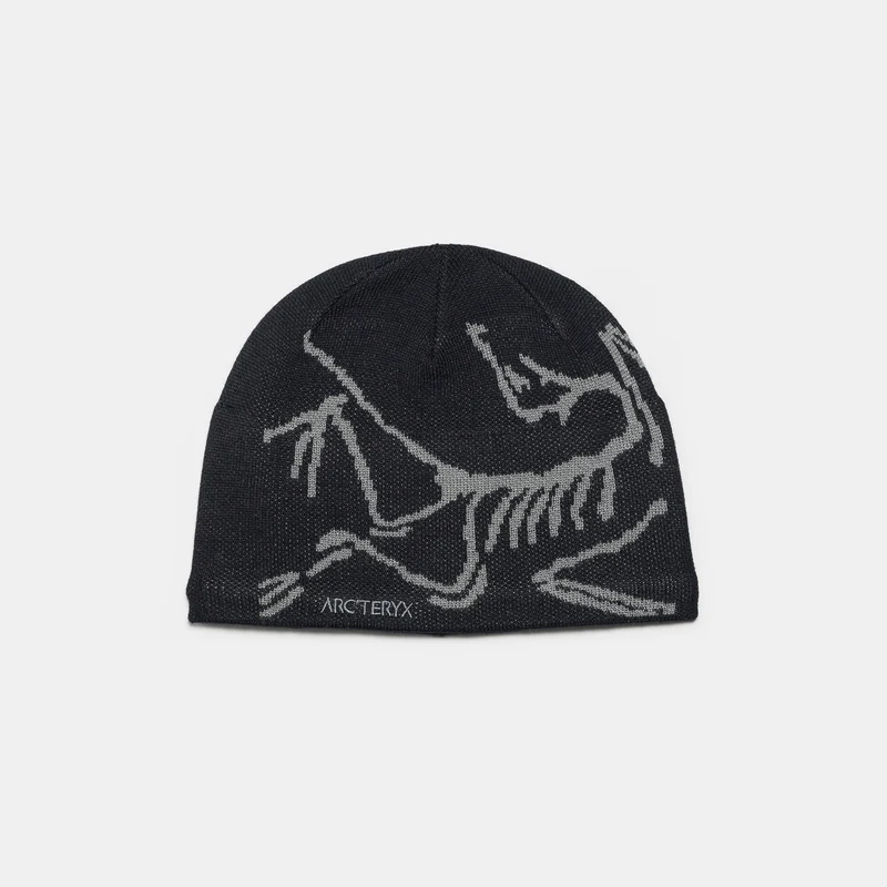 Bird Head Toque in Black/Void