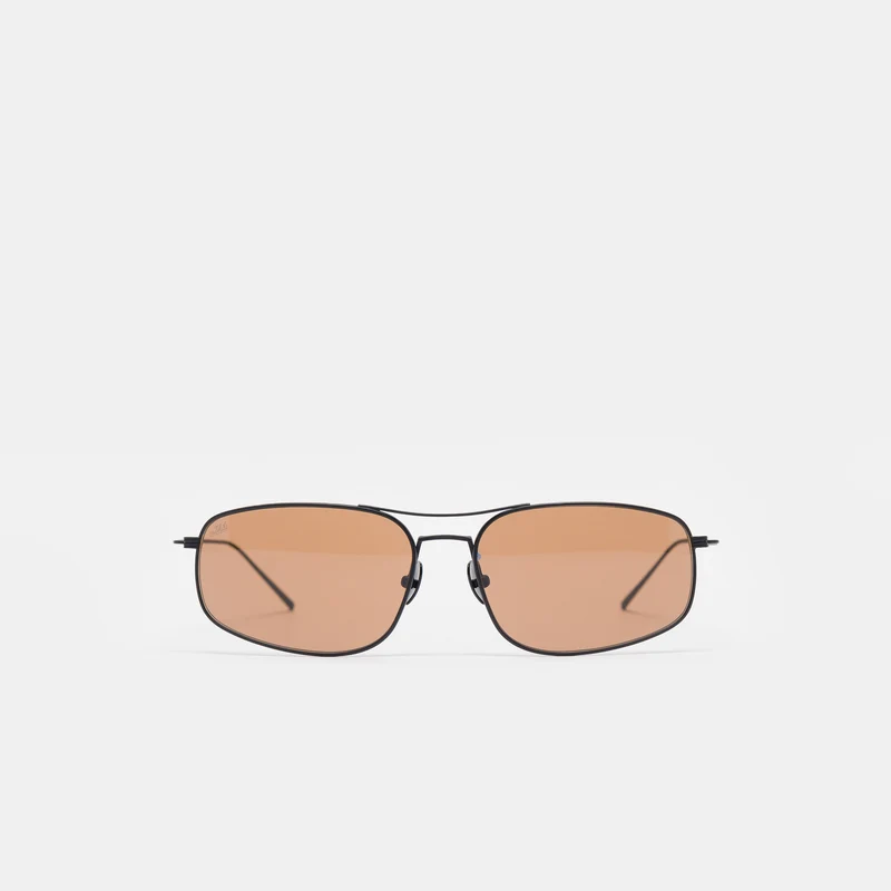 Mal Sunglasses in Black/Brown