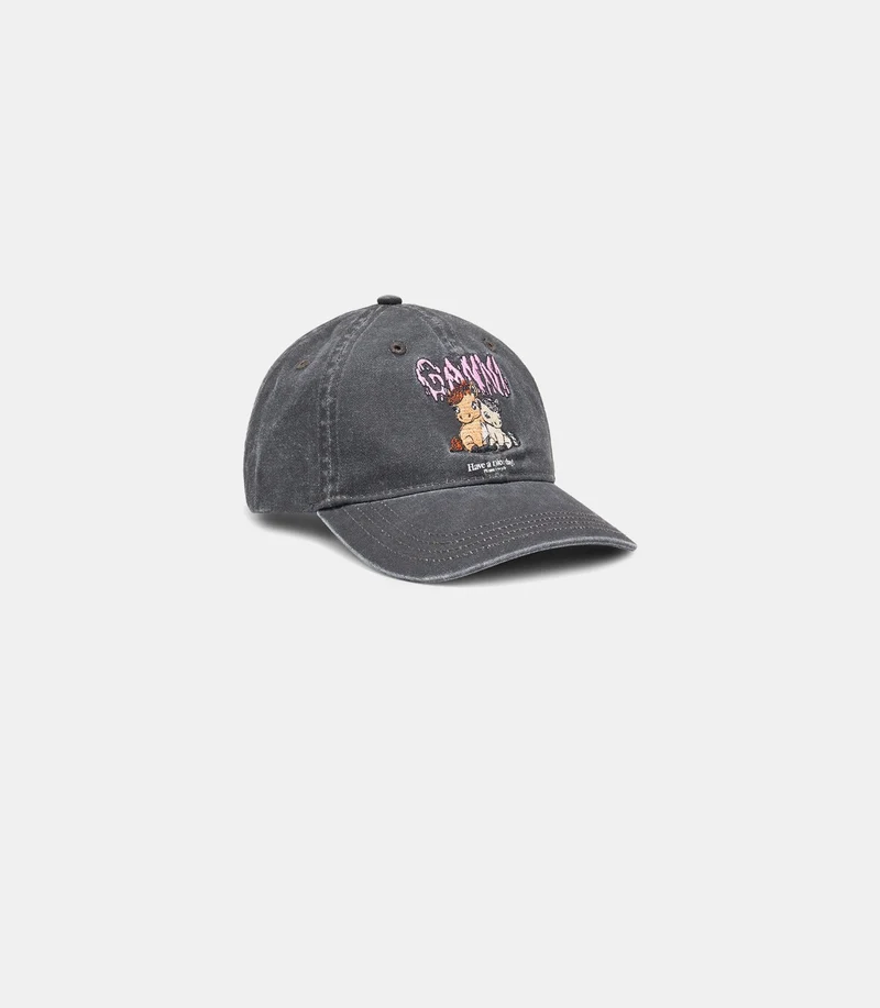 Casquette washed canvas