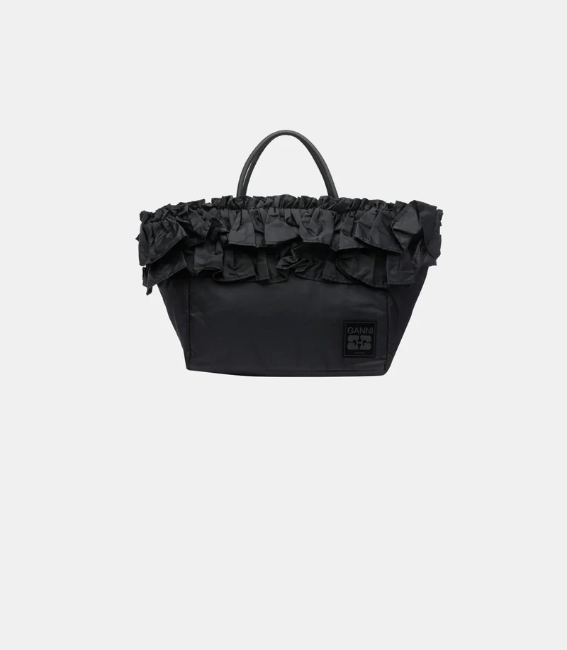 Sac shopper xxl ruffle