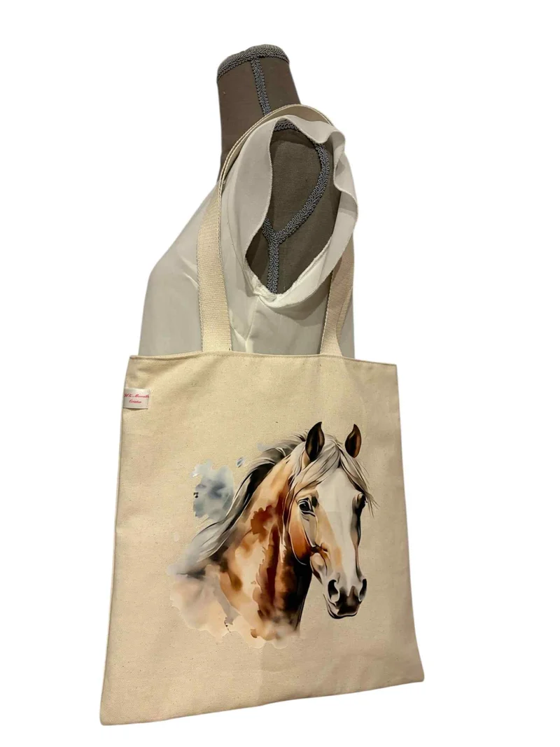 Tote bag Chevaux « Crinière »