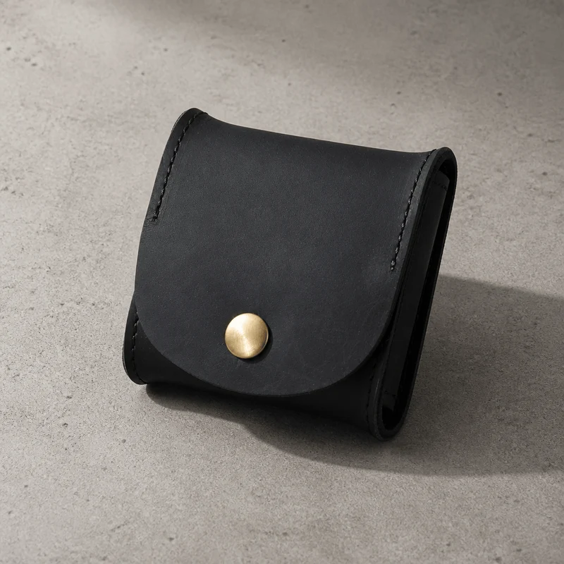 Porte-Monnaie Japonais Homme Cuir à Pièces Compact