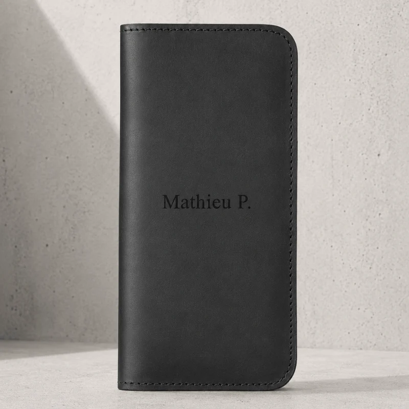 Portefeuille Homme Cuir Personnalisé Format Long