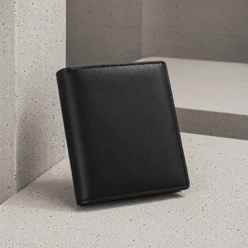 Portefeuille Homme Cuir Véritable 12 Cartes RFID