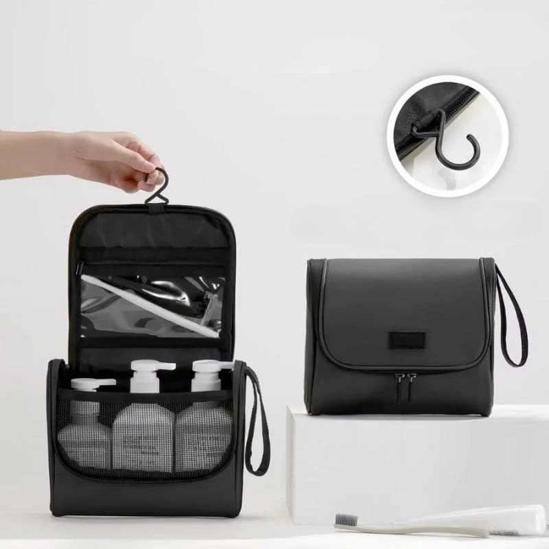 Trousse de toilette suspendue homme compacte – Design élégant et pratique