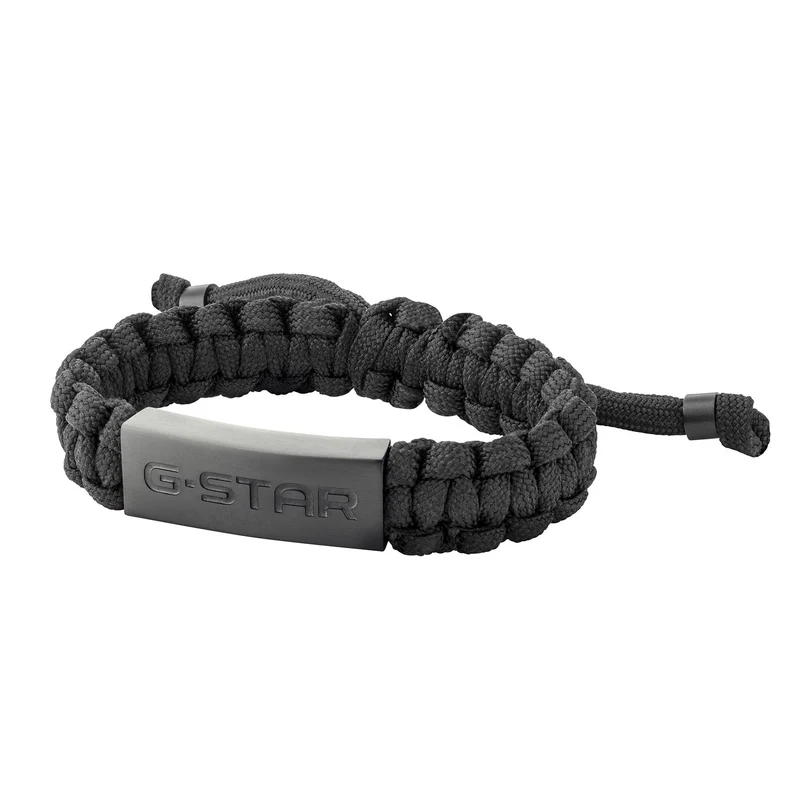 G-Star OpsCord Bracelet en nylon noir GSJ.107.02