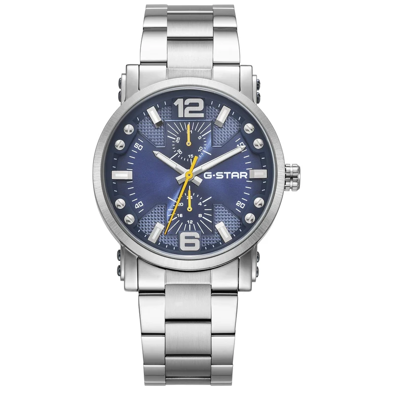 G-STAR Rovic Montre Homme en Acier Argenté GSW.509.05