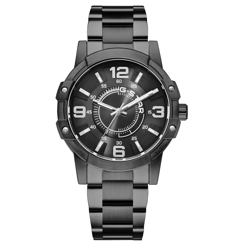 G-STAR Constructed Montre Homme Noire GSW.506.08