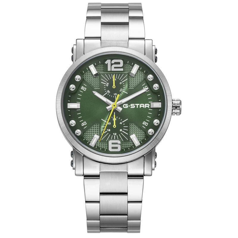 G-STAR Rovic Montre Homme en Acier Argenté GSW.509.06