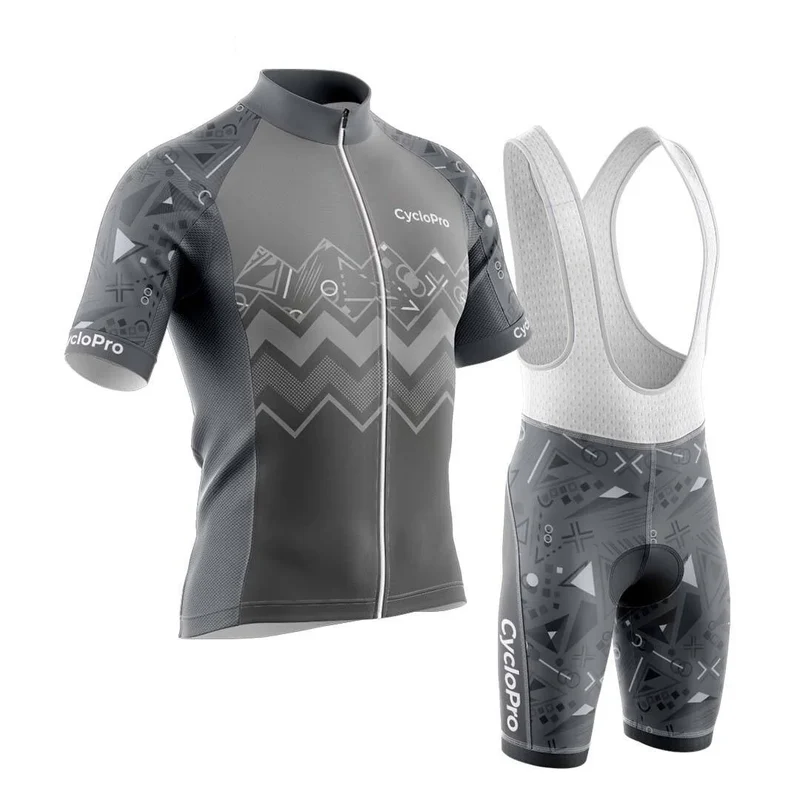 TENUE DE CYCLISME ÉTÉ HOMME GRIS - WAVE+