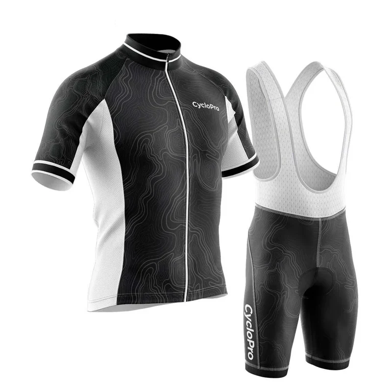 TENUE DE CYCLISME ÉTÉ HOMME GRIS - FLUIDITY+