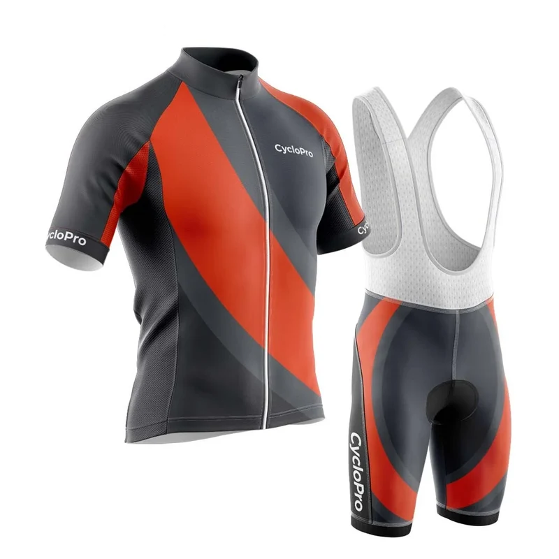 TENUE DE CYCLISME ÉTÉ HOMME ORANGE - GLADIATOR+