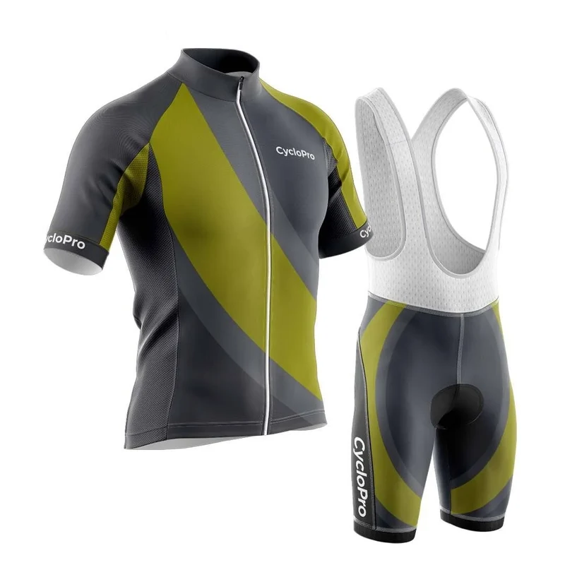 TENUE DE CYCLISME ÉTÉ HOMME JAUNE - GLADIATOR+