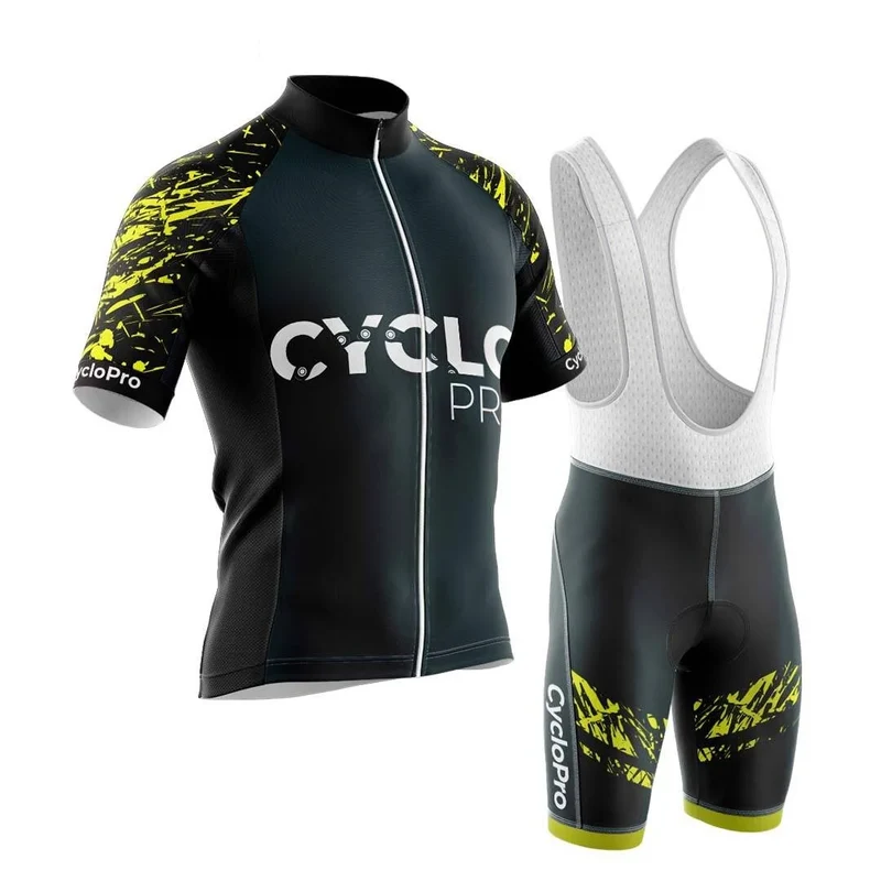 Tenue De Cyclisme été Homme Jaune - CYCLOPRO+