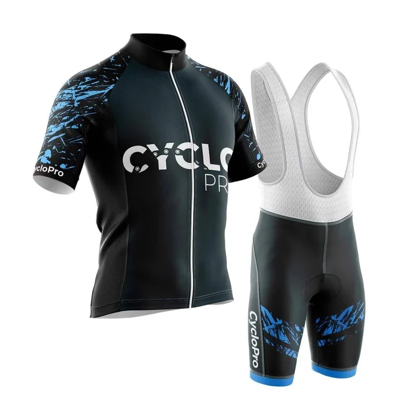 Tenue De Cyclisme été Homme Bleue - CYCLOPRO+