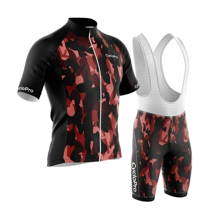 Tenue De Cyclisme été Rouge - Militaro+
