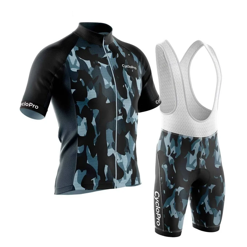 Tenue De Cyclisme été Bleue - Militaro+