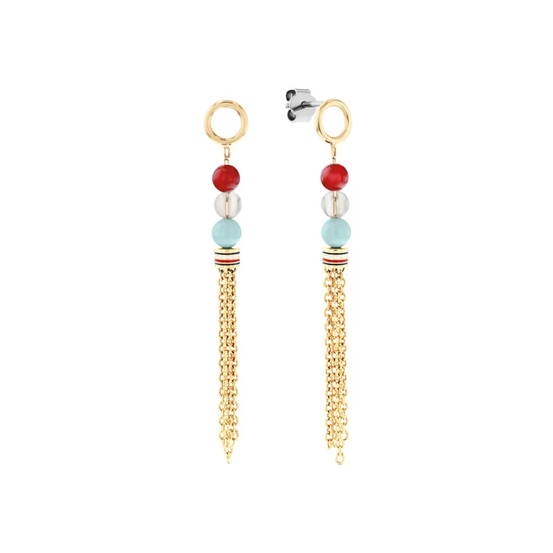 Tommy Hilfiger Acier Inoxydable Doré Femme Boucles d'Oreilles TJ2781043