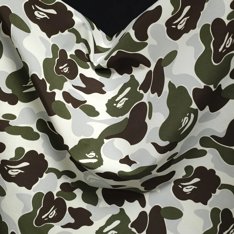 Tissu d’extérieur déperlant | Camo ABC | Deadstock Canada Goose
