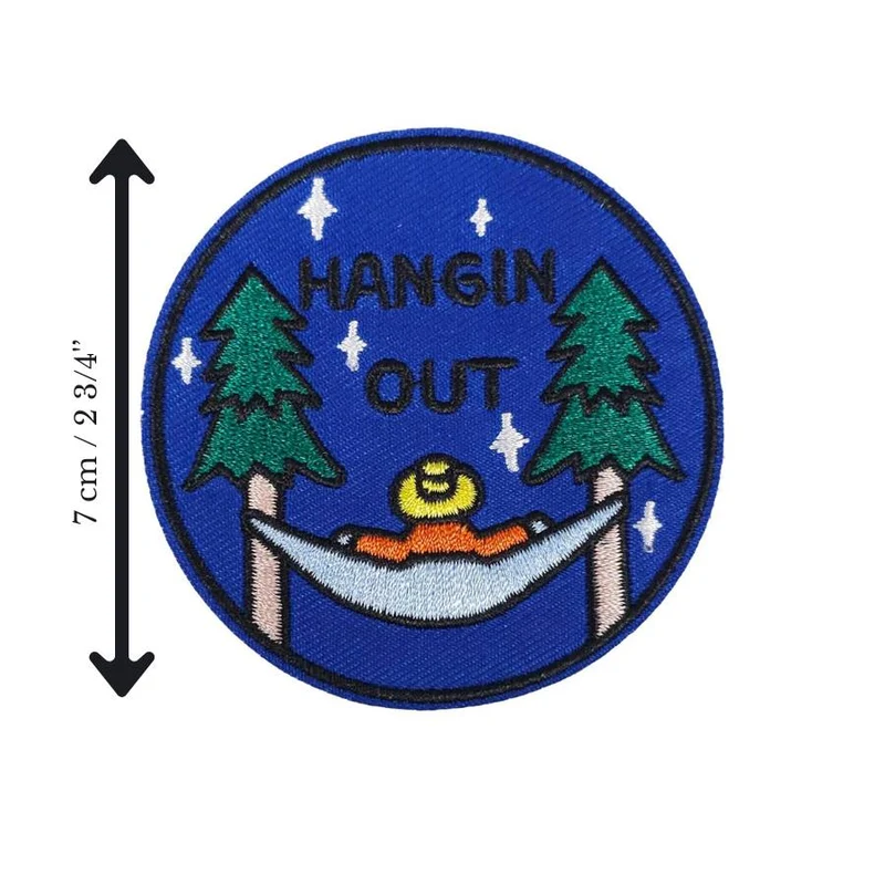 Écusson « Hangin’ Out » | Thermocollant