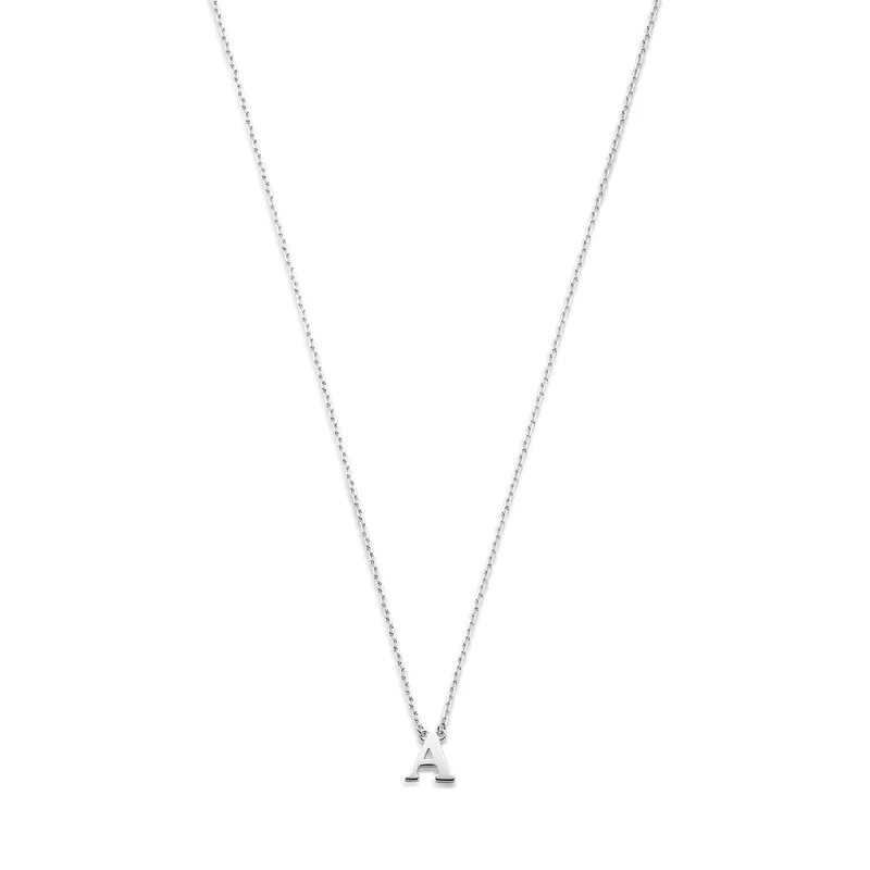 Isabel Bernard Saint Germain Collier Or blanc 14 carats IB340061-A
