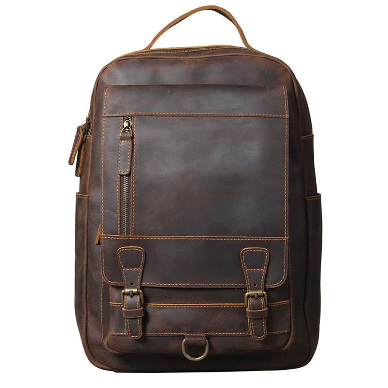 Sac à dos en cuir homme ordinateur | BALSAMO