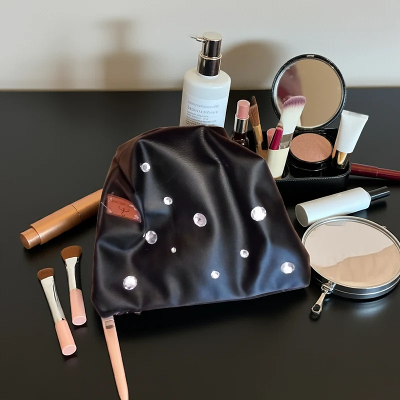 Kunstleder-Kulturtasche – stilvoll & praktisch