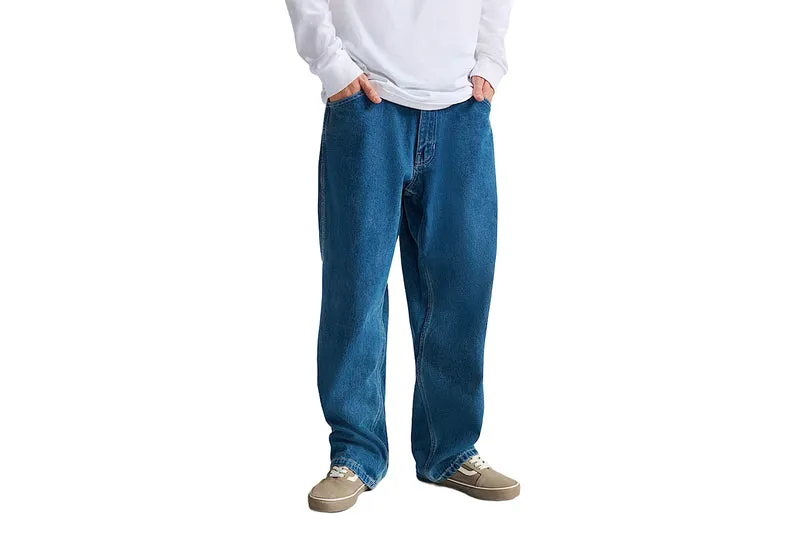 PANTALON EN JEAN LARGE CHECK-5 - GARÇONS