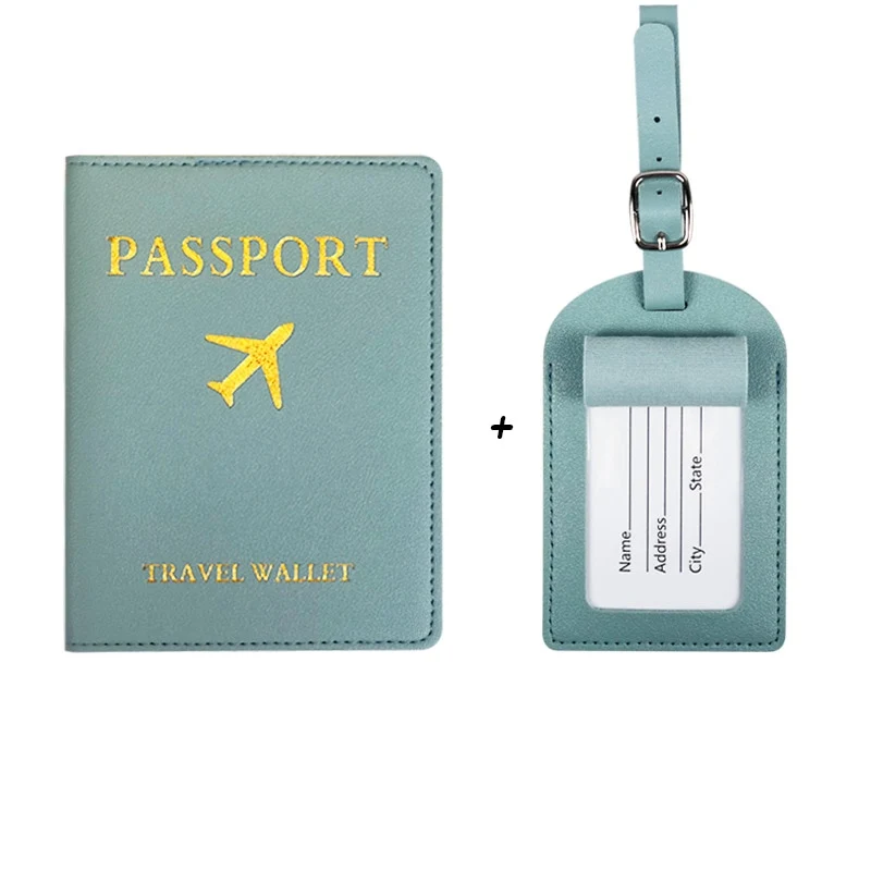 Protège Passeport + Étiquette valise⎮Bagages & Organisation